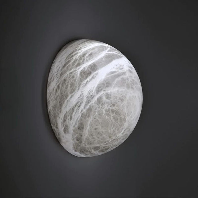 Helios Alabaster Wall Sconce