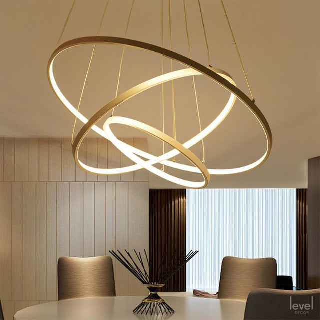 Modern Ring Chandelier - Level Decor