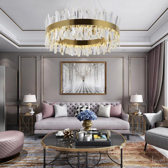 Nîmes Crystal LED Chandelier - Level Decor