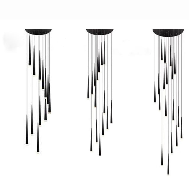 Nordic LED Chandelier Long Downlight - Level Decor