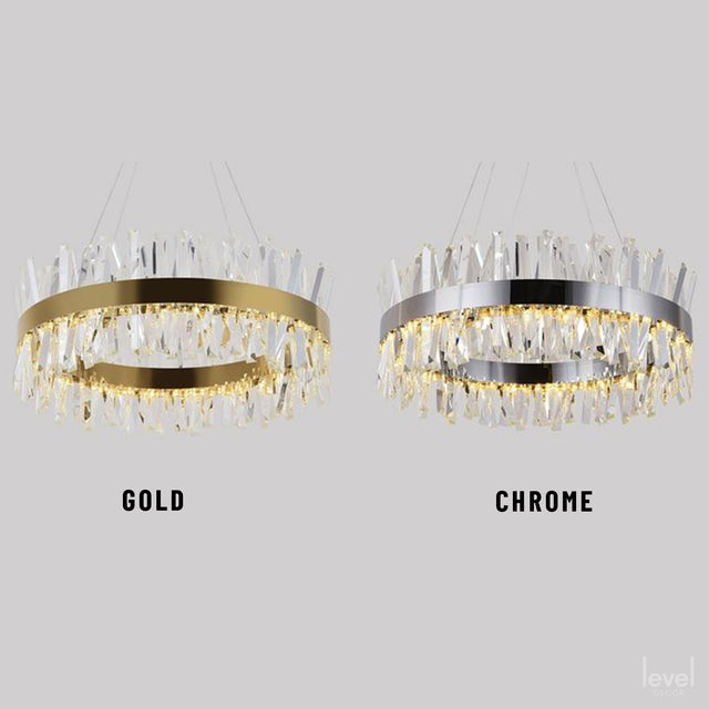 Nîmes Crystal LED Chandelier - Level Decor