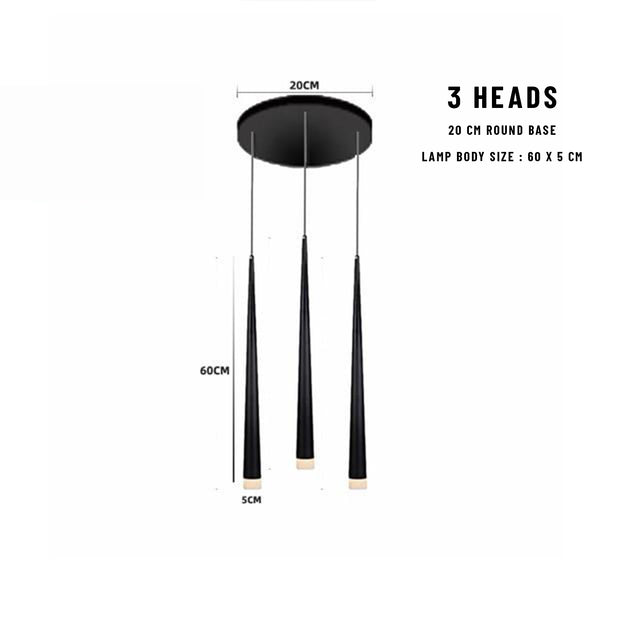 LED Long Downlight Chandelier - Level Decor