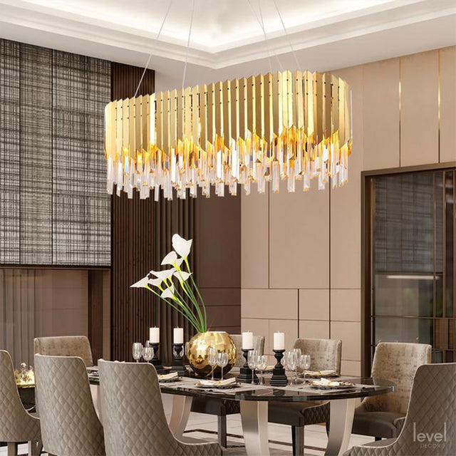 Dijon Luxury Crystal Chandelier - Level Decor