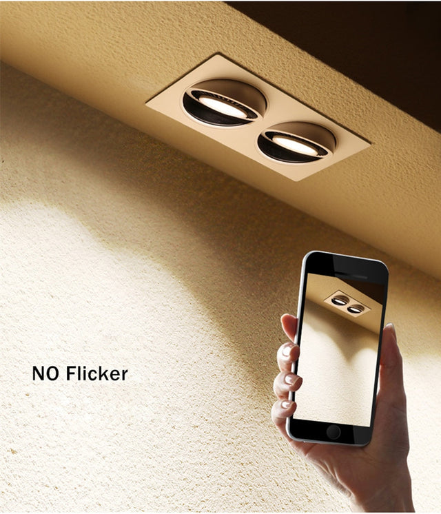 360 Degree Rotating Recessed Light - Level Decor