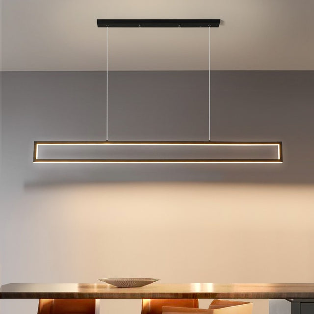 Nordic Minimalist Long Pendant Lamp - Length 120cm / Brightness Dimmable - Level Decor