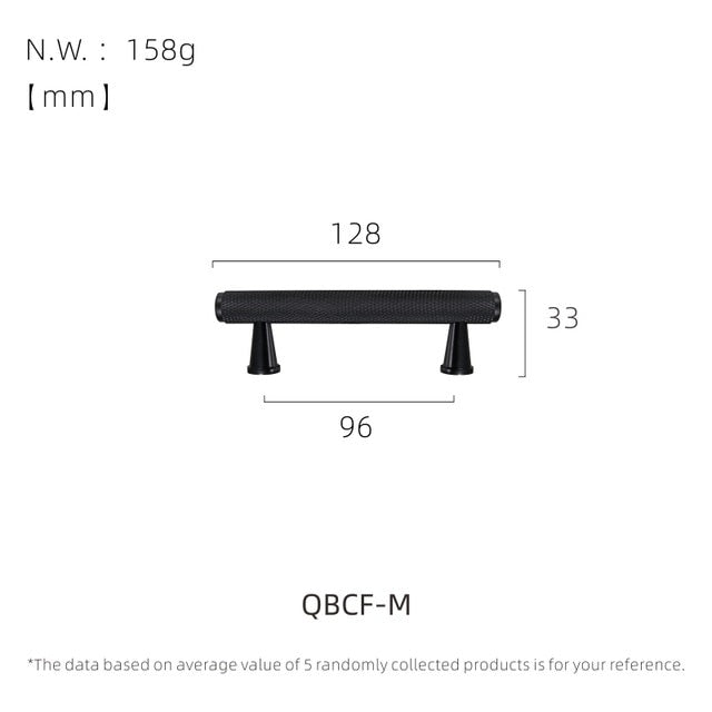Premium Brass Handles - QBCF-M - Level Decor