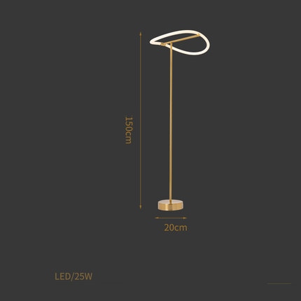 Golden White Suspension Light