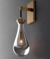 Lacrima Glass Tears Wall Sconce