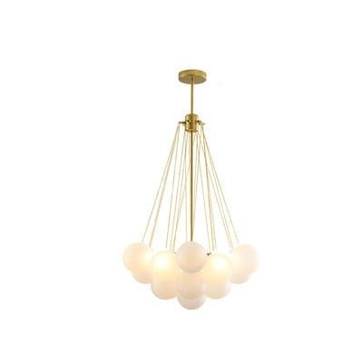 Blaise Chandelier - 19 Heads - Gold - 15.7" x 29.5" / 40cm x 75cm - 18W / Cold White - Level Decor