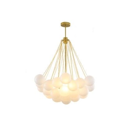 Blaise Chandelier - 37 Heads - Gold - 31.5" x 29.5" / 80cm x 75cm - 40W / Cold White - Level Decor