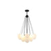 Blaise Chandelier - 19 Heads - Black - 15.7" x 29.5" / 40cm x 75cm - 18W / Cold White - Level Decor