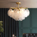 Iveta Chandelier - 19.7" x 15.7" / 50cm x 40cm - 60W / Translucent Glass - Level Decor