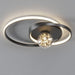 Sigrid Ceiling Light - D - Black - 16.5" x 14.6" / 45cm x 37cm - 42W / Color Adjustable - No Remote - Level Decor