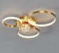 Sigrid Ceiling Light - A - Gold - 17.7" / 45cm - 32W / Color Adjustable - No Remote - Level Decor