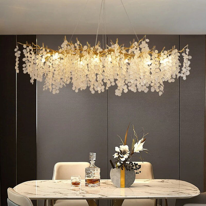 Anastasia Chandelier - Wide - 60" x 30" x 24" / 150cm x 75cm x 60cm / Warm White - Level Decor