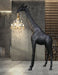 Maximilian Floor Lamp - Small - 23.62" x 10.63" x 39.37" / 60cm x 27cm x 100cm / Black - Level Decor