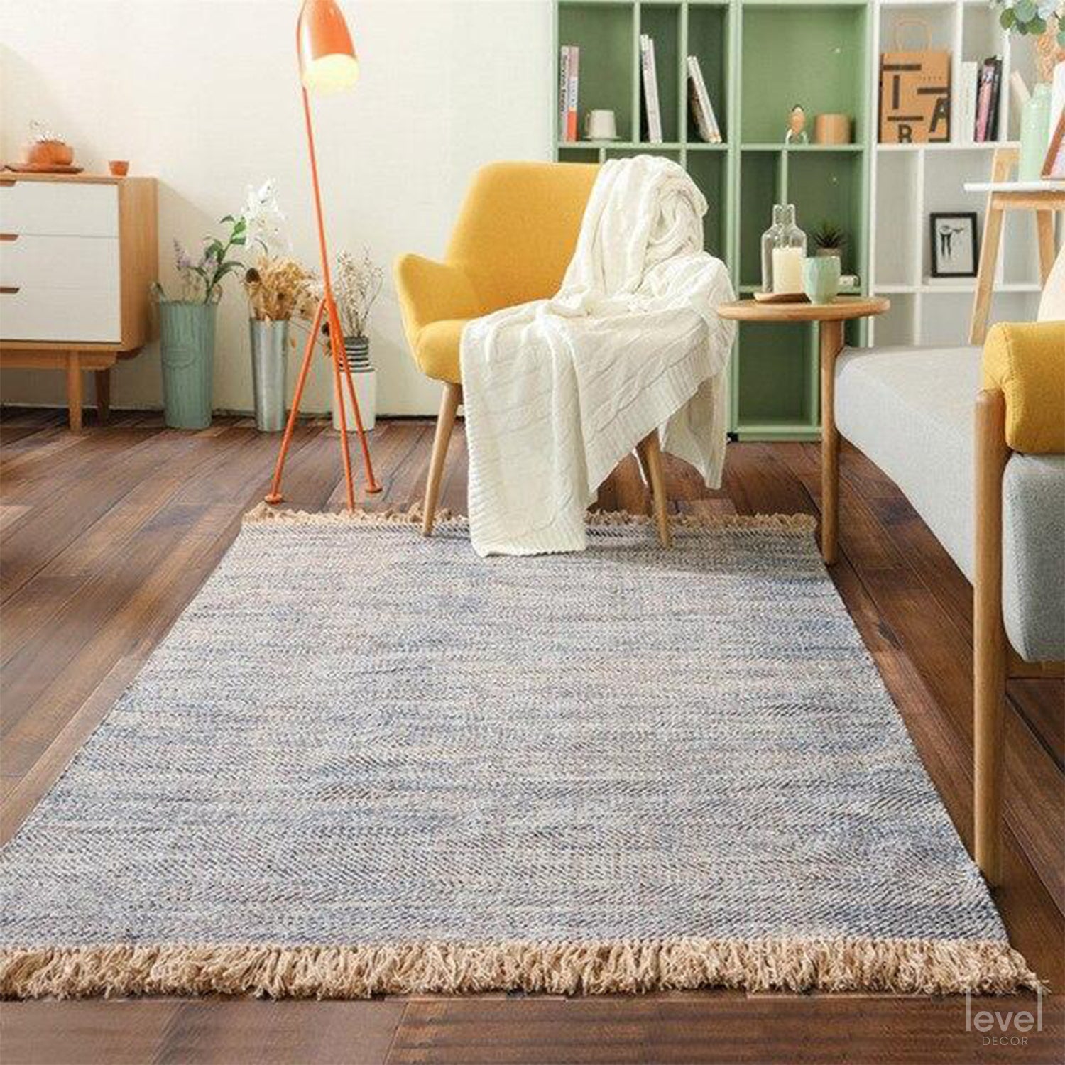 Buy Classical Boho Round Hand Woven Reversible Area Rug (Brown, 5 Feet) at  41% OFF Online