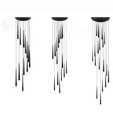 Nordic LED Chandelier Long Downlight - Level Decor