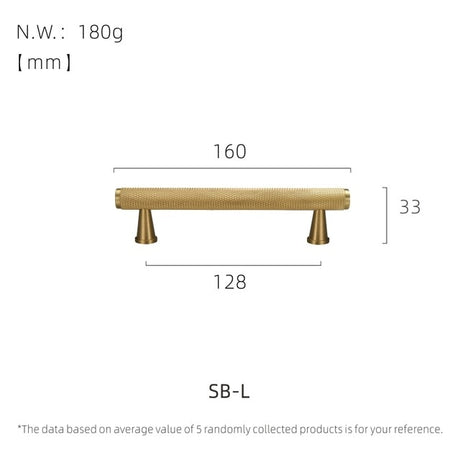 Premium Brass Handles - SB-L - Level Decor