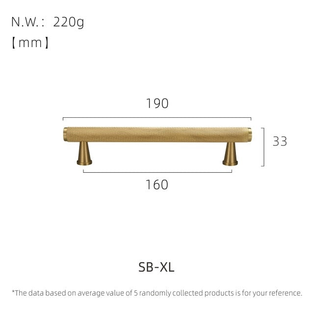 Premium Brass Handles – Level Decor