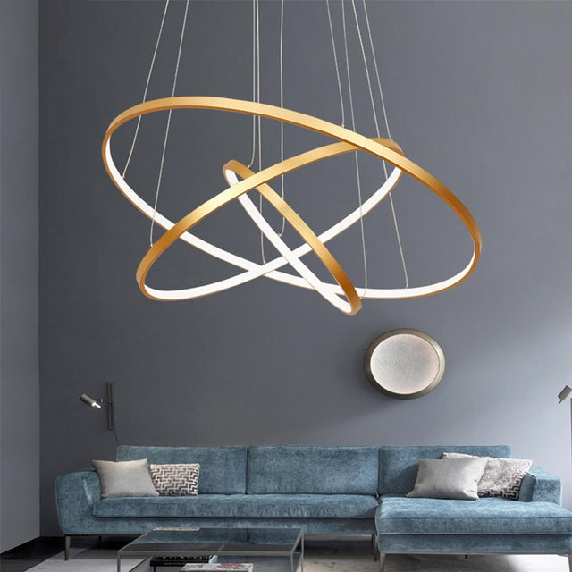 Modern Ring Chandelier - Level Decor
